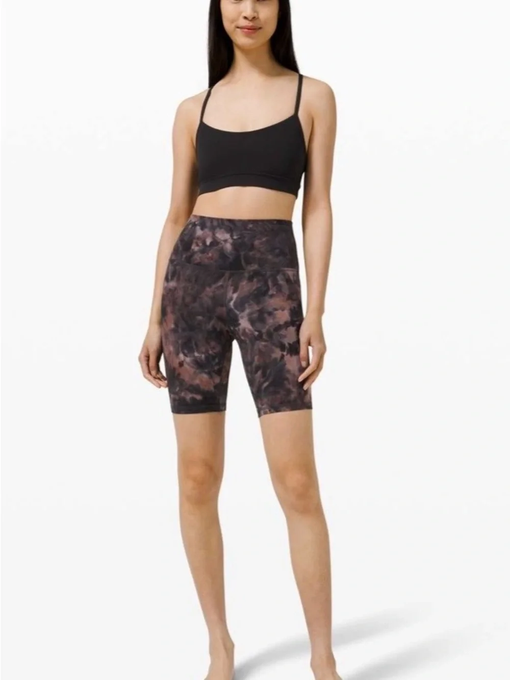 Lululemon Align Diamond Dye Bike shorts size 4